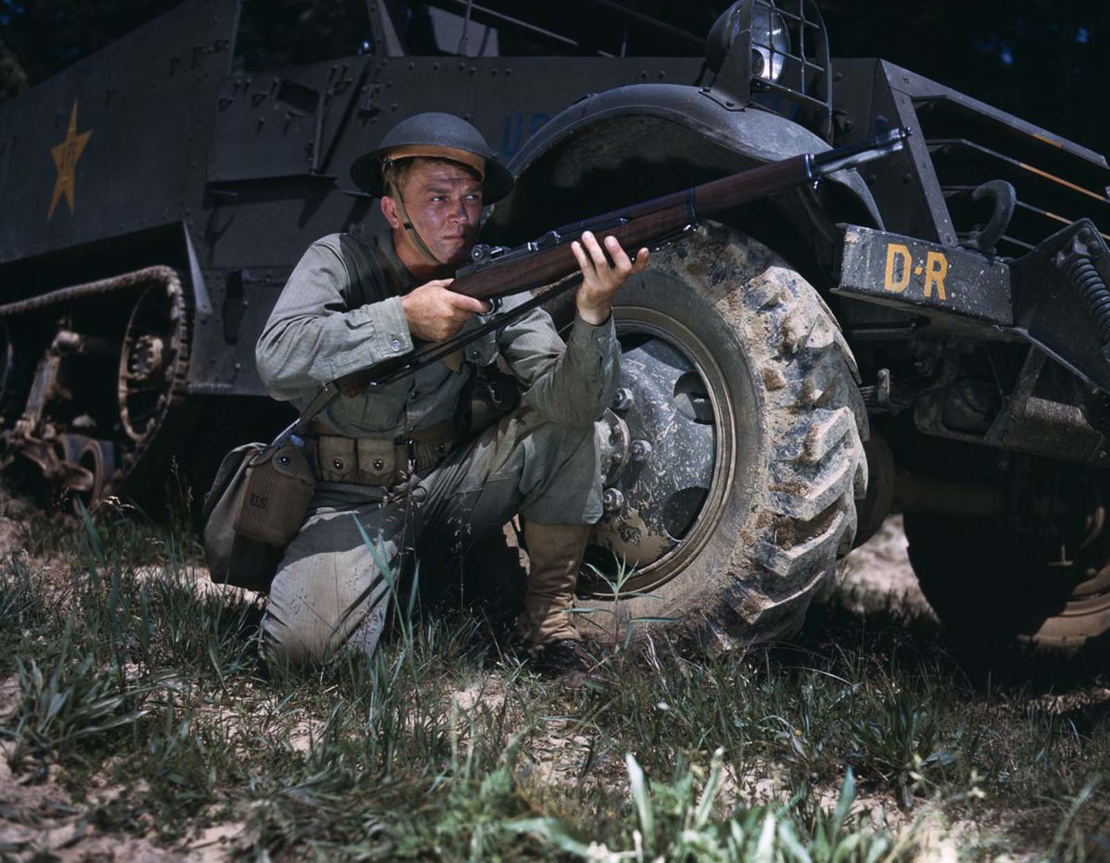 tank training fort knox world war two