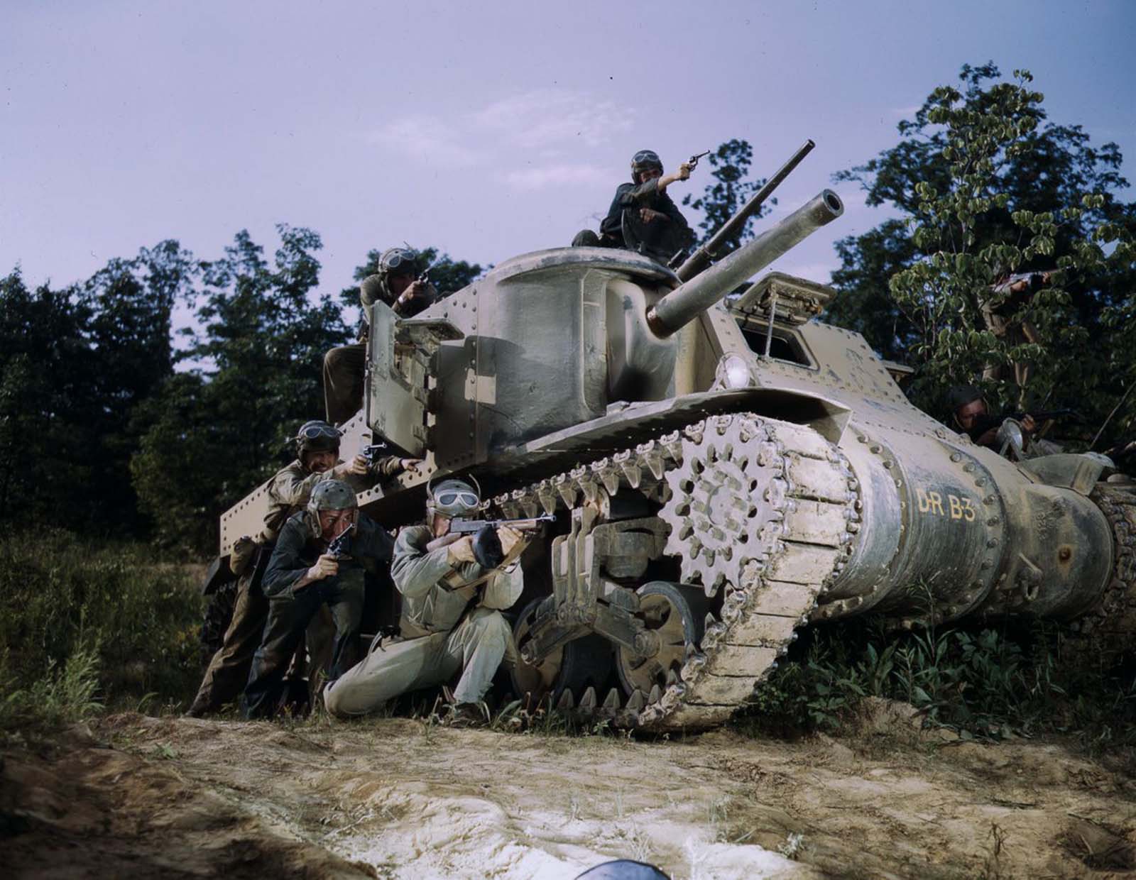 tank training fort knox world war two