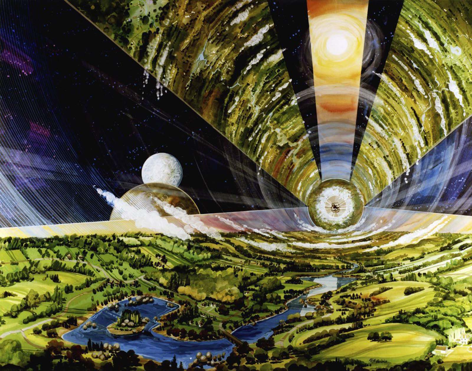 nasa space colony concepts