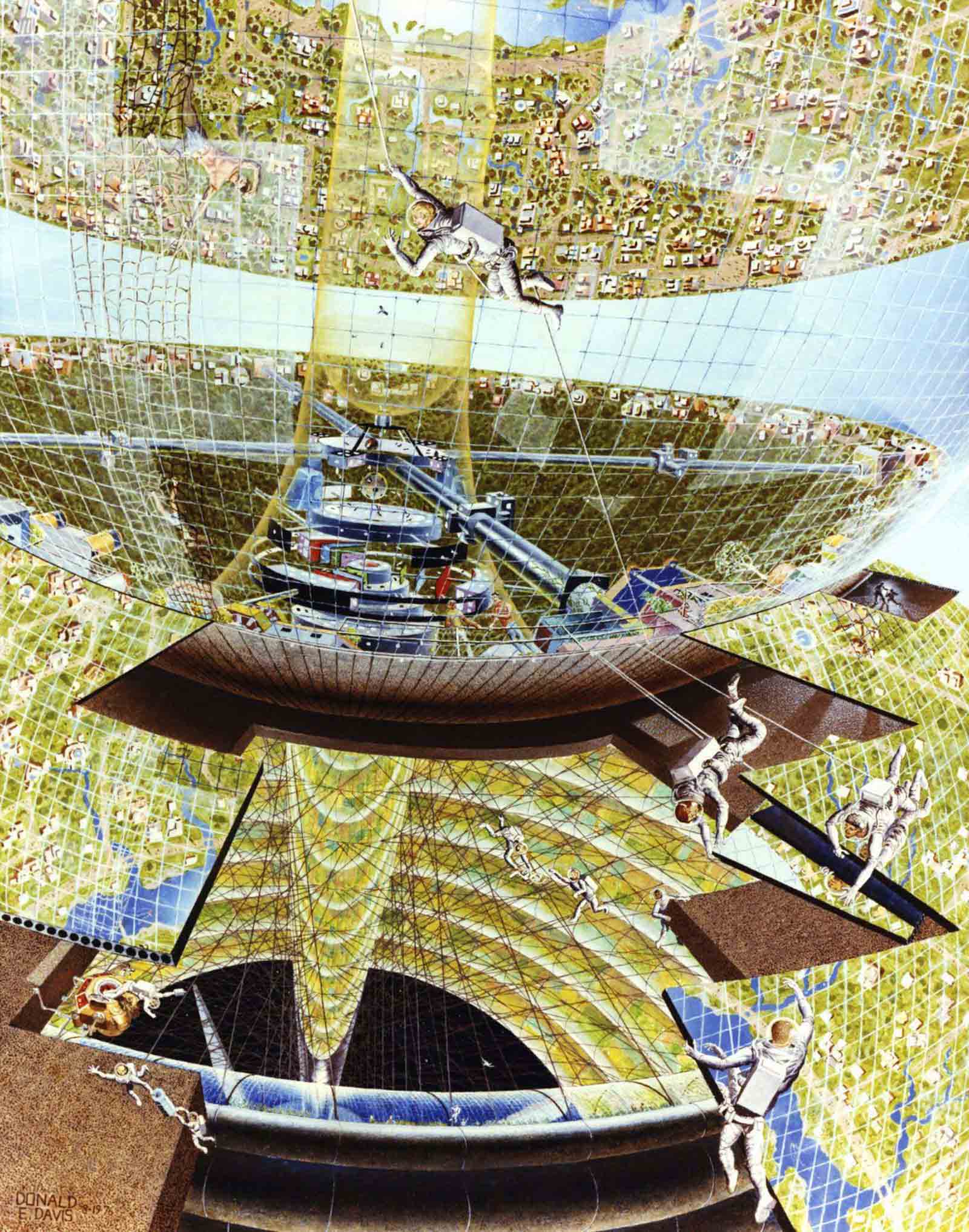 nasa space colony concepts