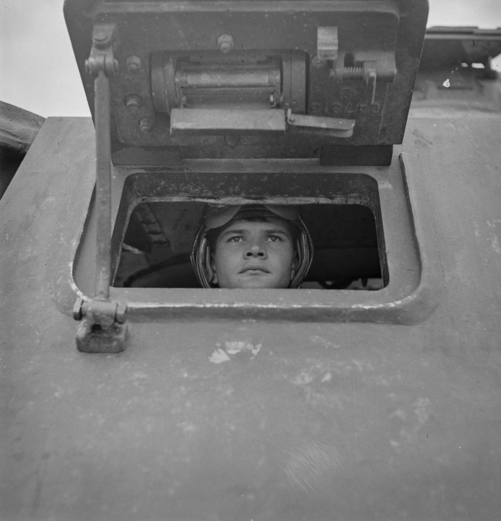 Training of new recruits photographs world war 2 George Camblair