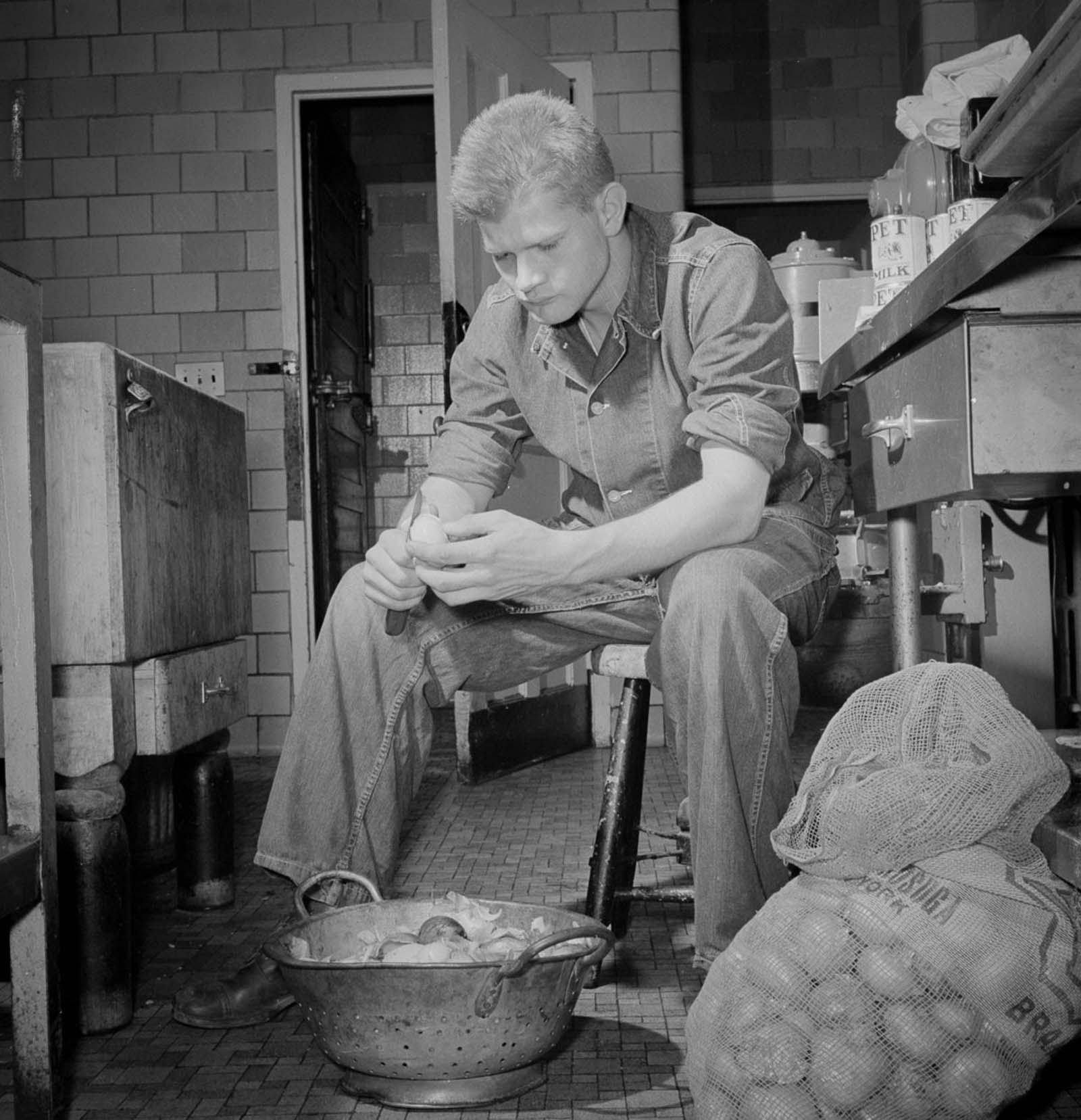 Training of new recruits photographs world war 2 George Camblair