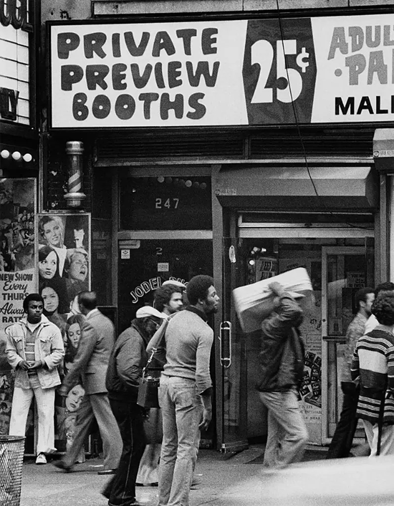 time square depravity photos 1970s 1980s