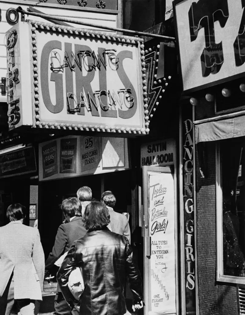 time square depravity photos 1970s 1980s