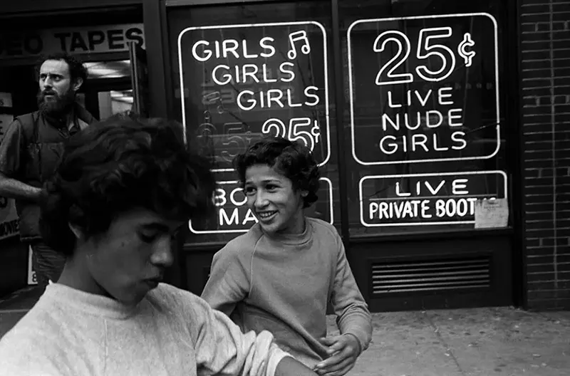 time square depravity photos 1970s 1980s