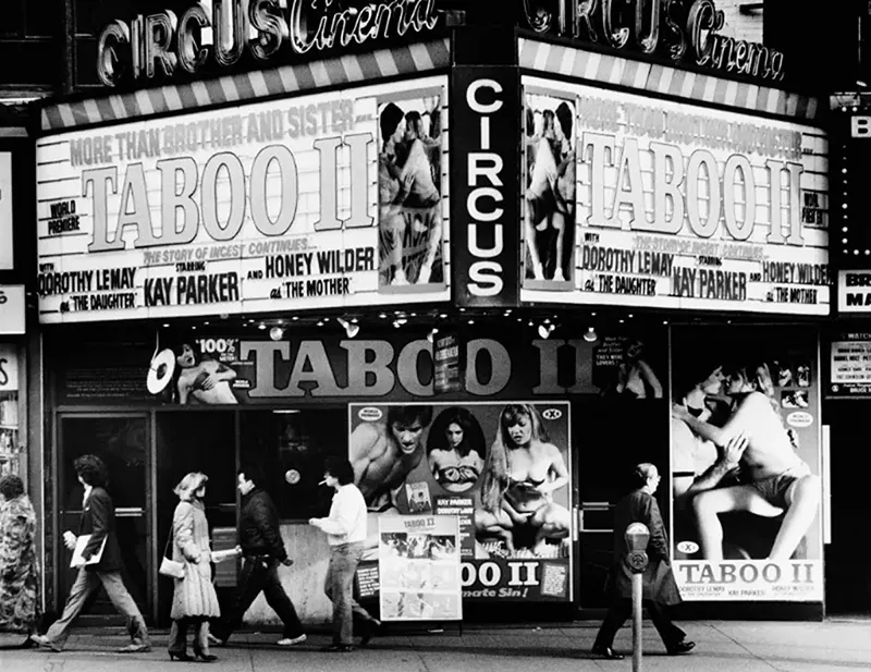 time square depravity photos 1970s 1980s