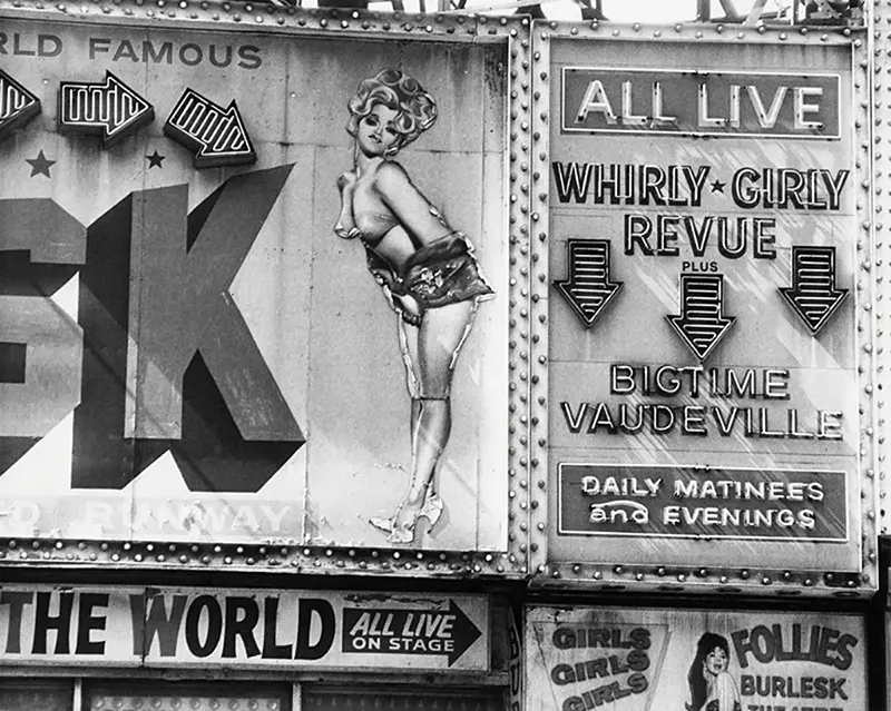 time square depravity photos 1970s 1980s