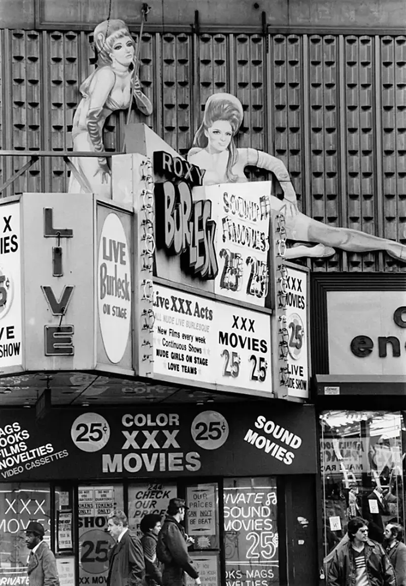 time square depravity photos 1970s 1980s