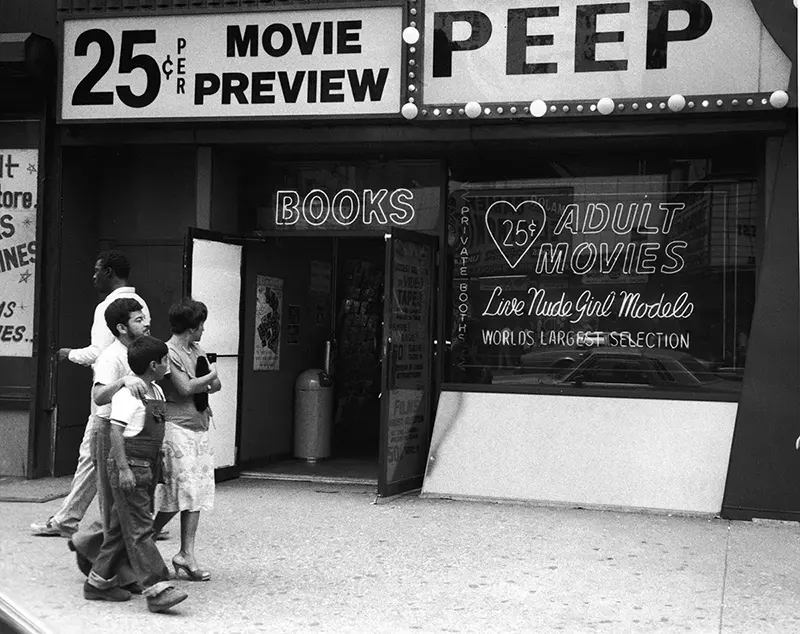 time square depravity photos 1970s 1980s