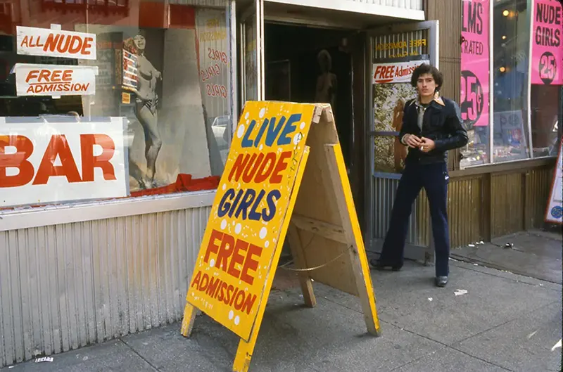 time square depravity photos 1970s 1980s