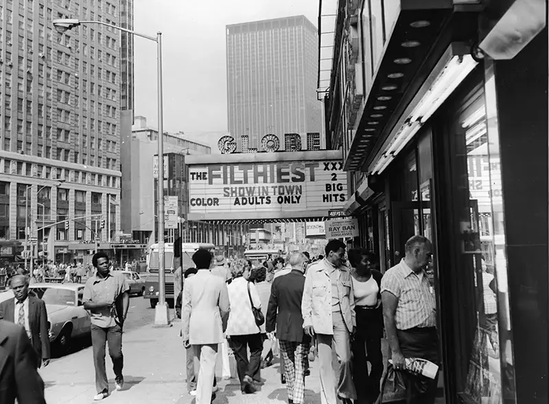time square depravity photos 1970s 1980s