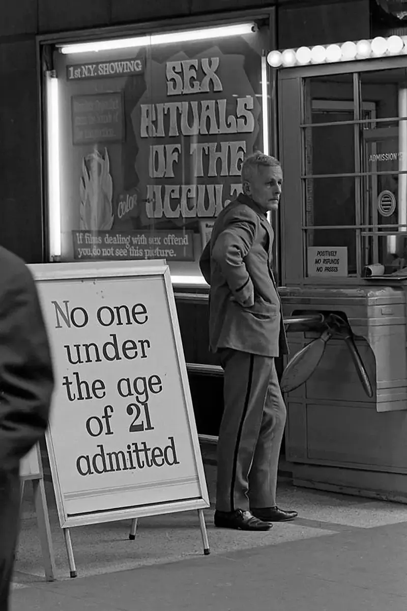 time square depravity photos 1970s 1980s