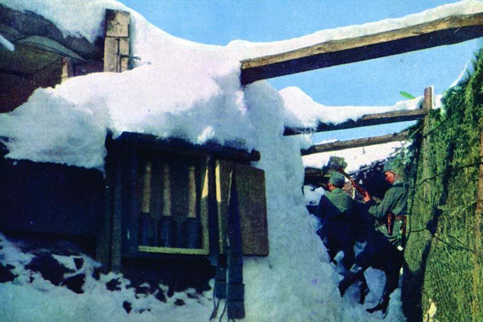 Winter in Alsace, 1916.