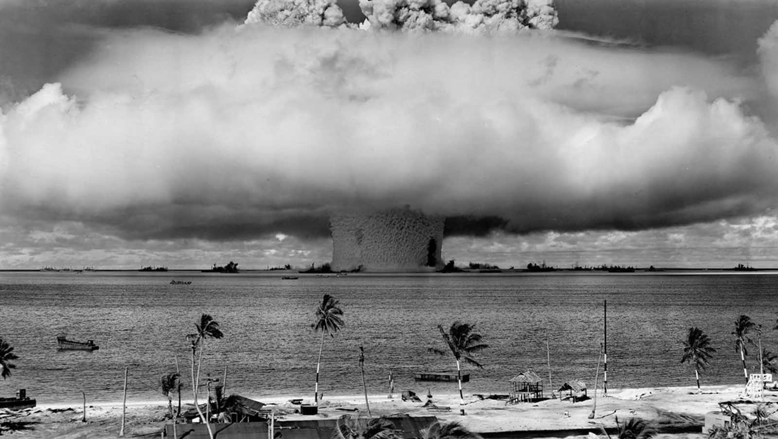 A test nuclear explosion codenamed