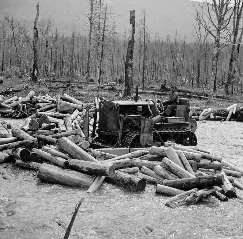 maine logging old photographs
