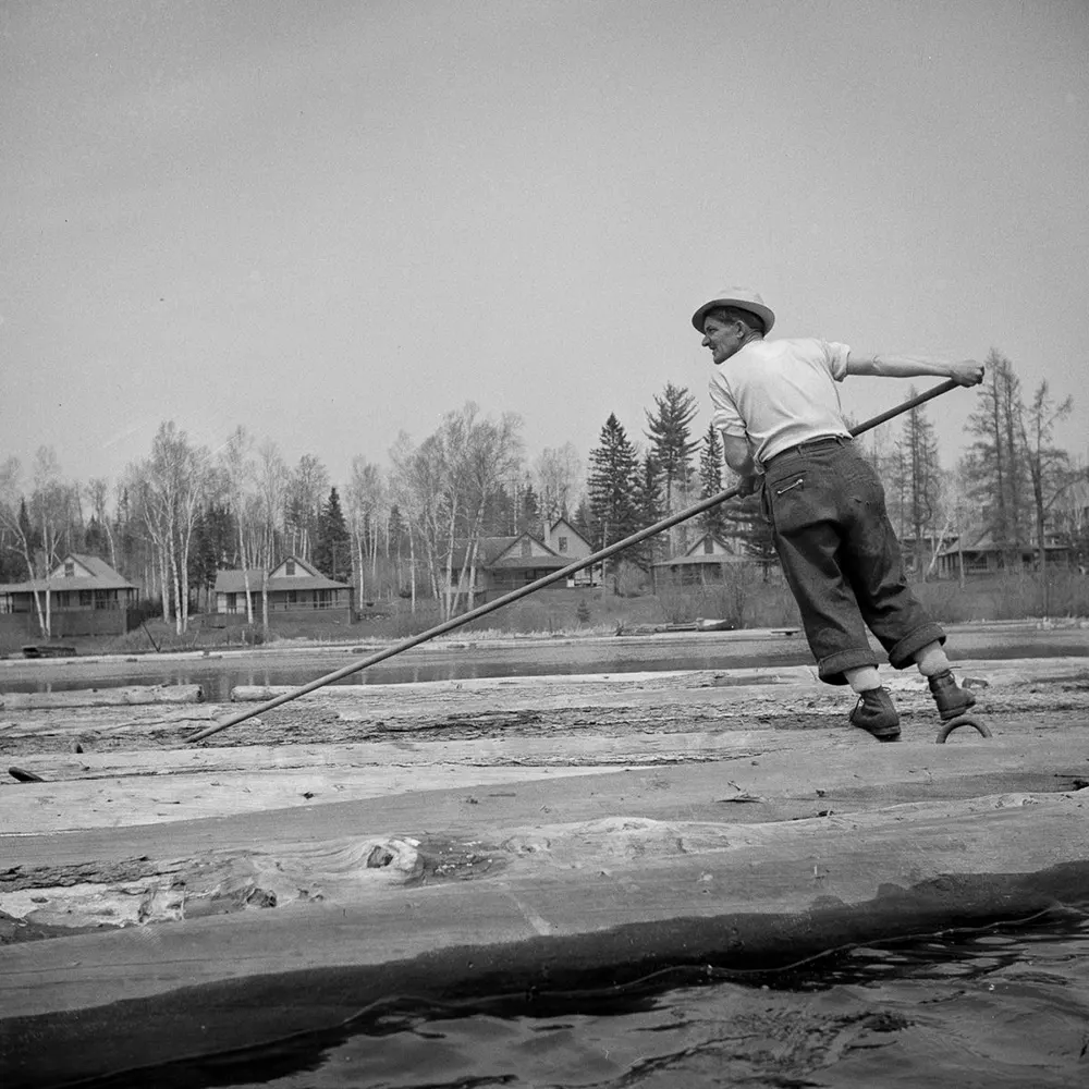 maine logging old photographs