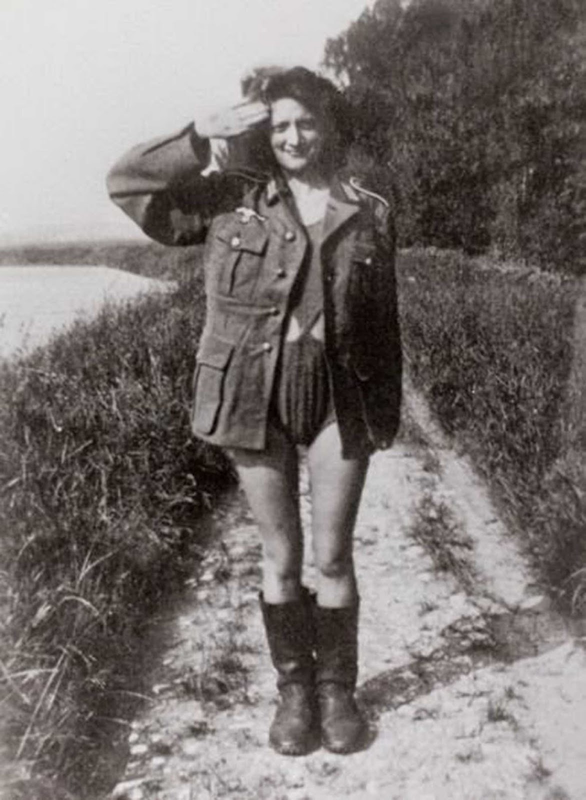Another collaborator, somewhere in France. Found on a German prisoner of war.