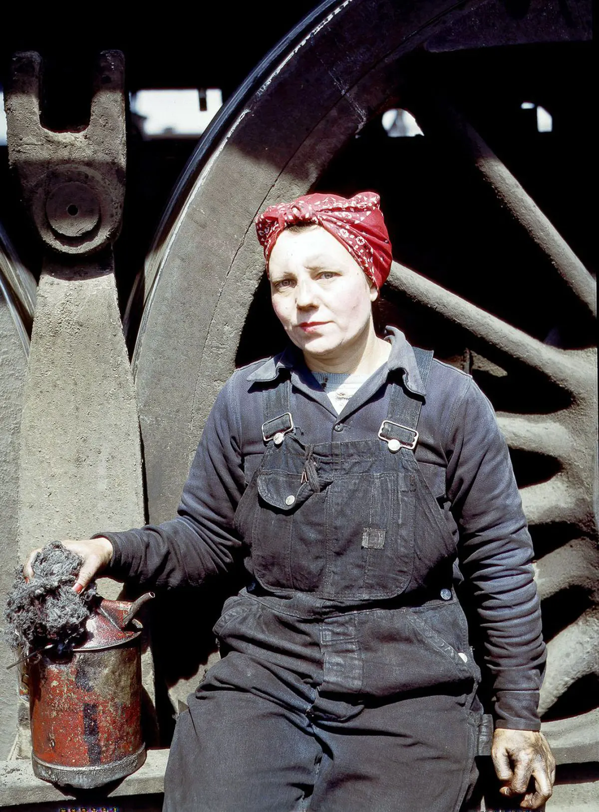 american railroad women ww2