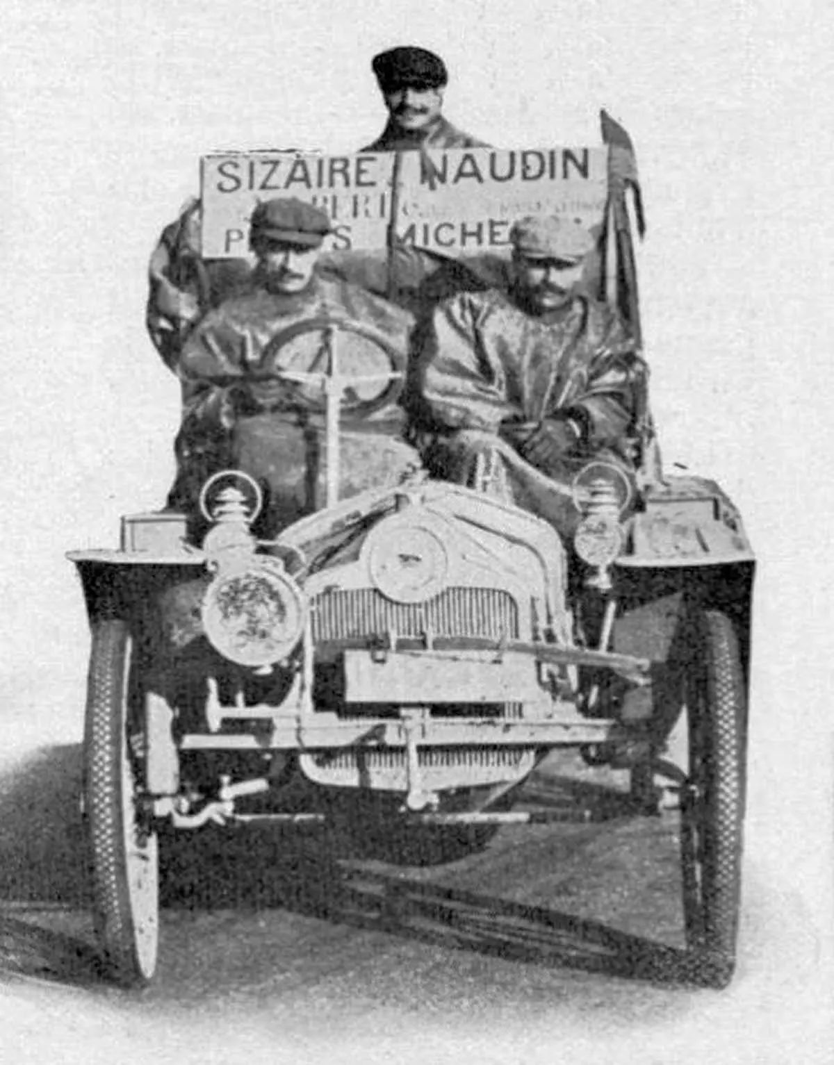 new york paris auto race photos 1908