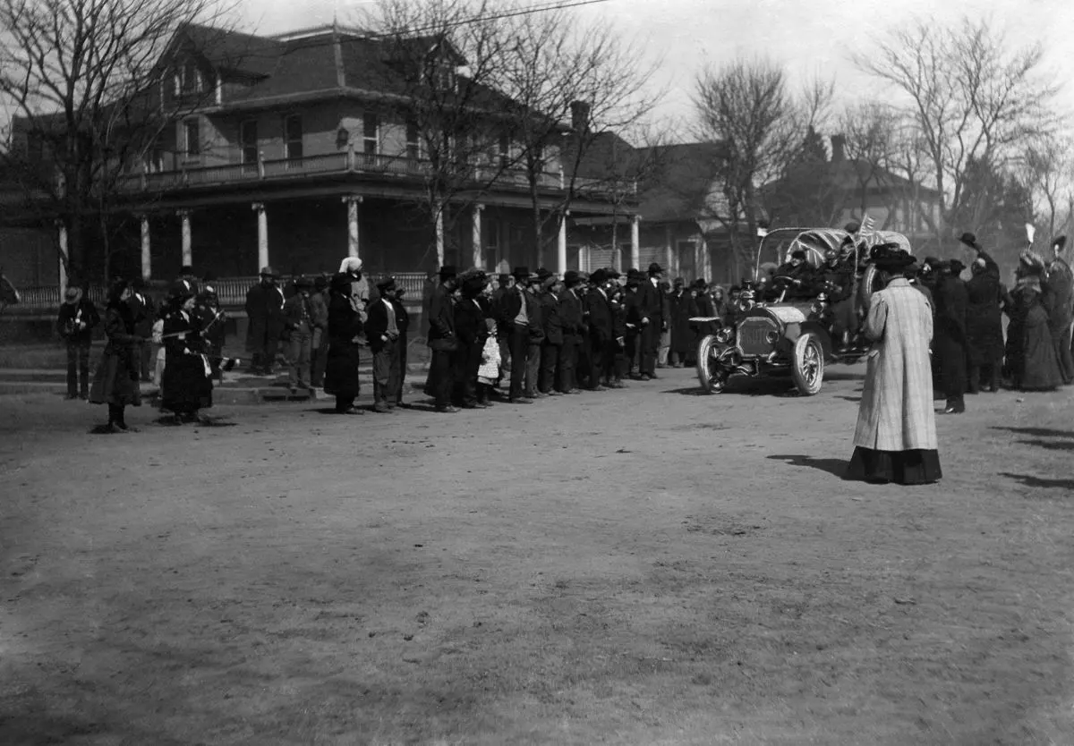 new york paris auto race photos 1908