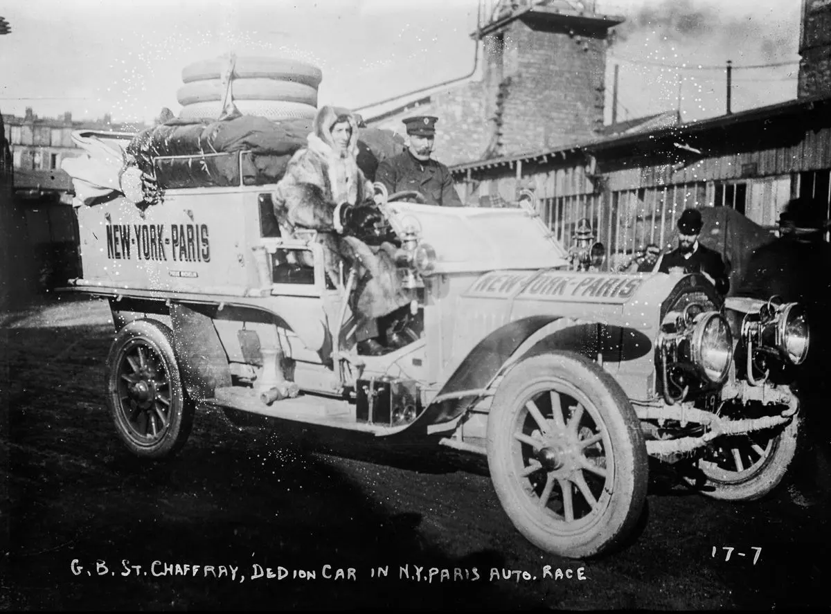 new york paris auto race photos 1908