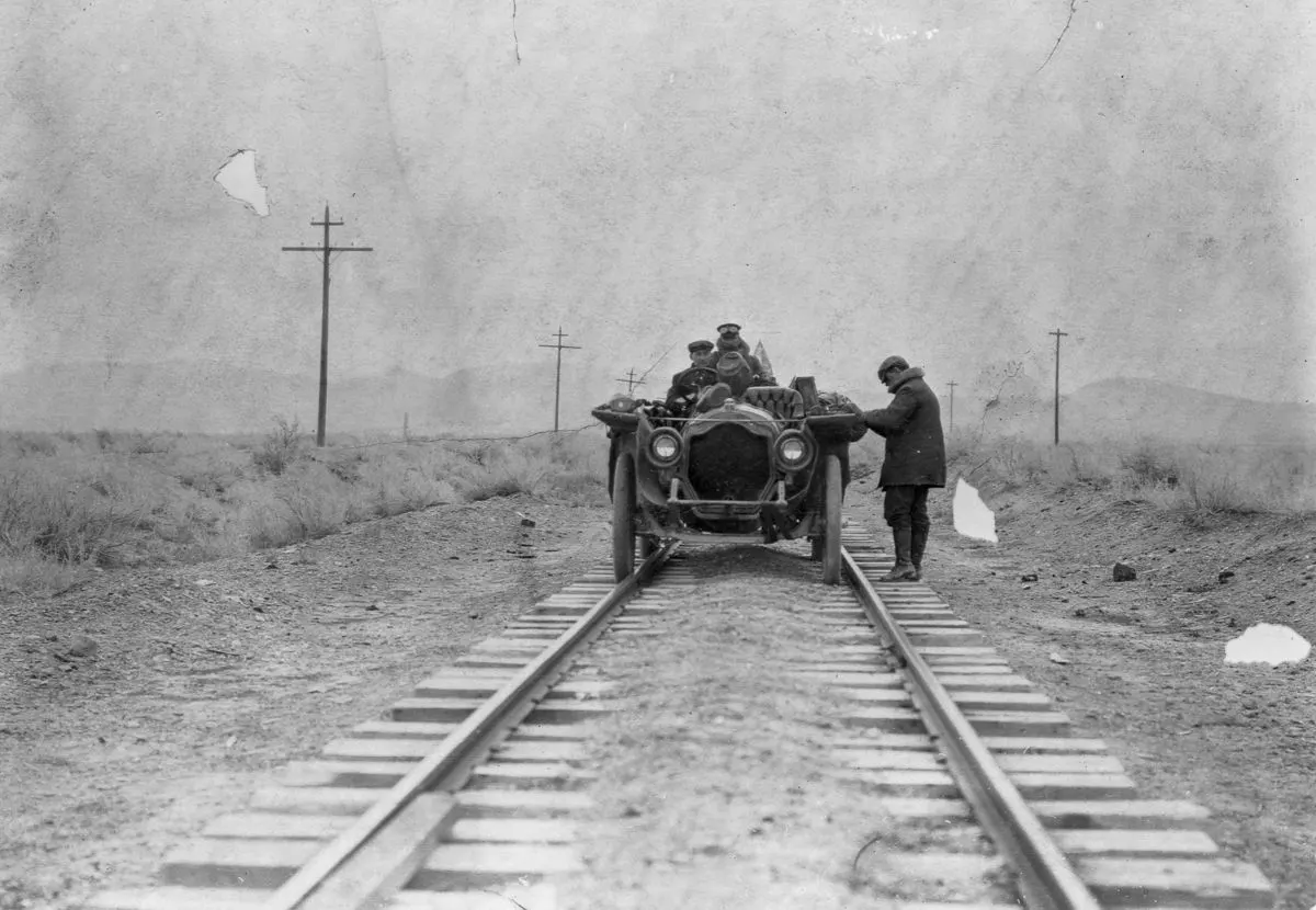 new york paris auto race photos 1908
