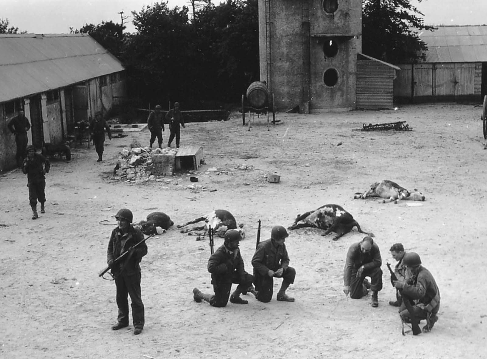 d-day rare historical photographs
