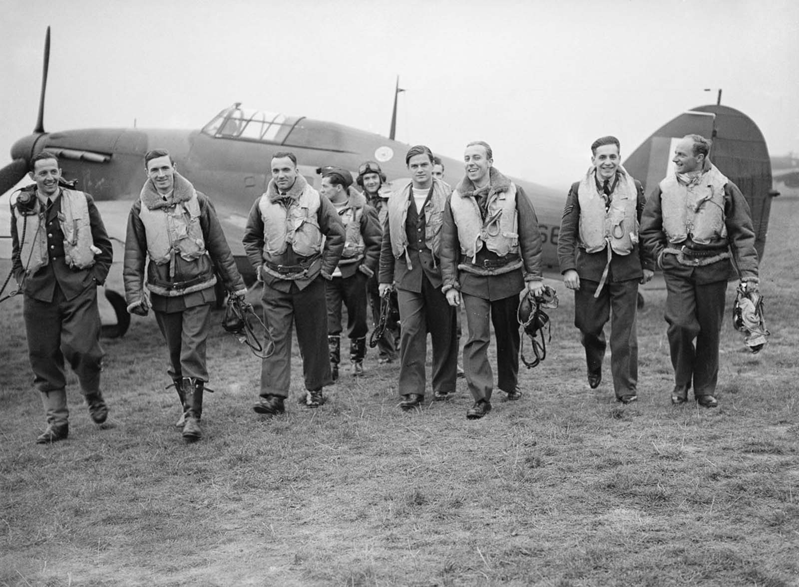 polish pilots photographs battle britain