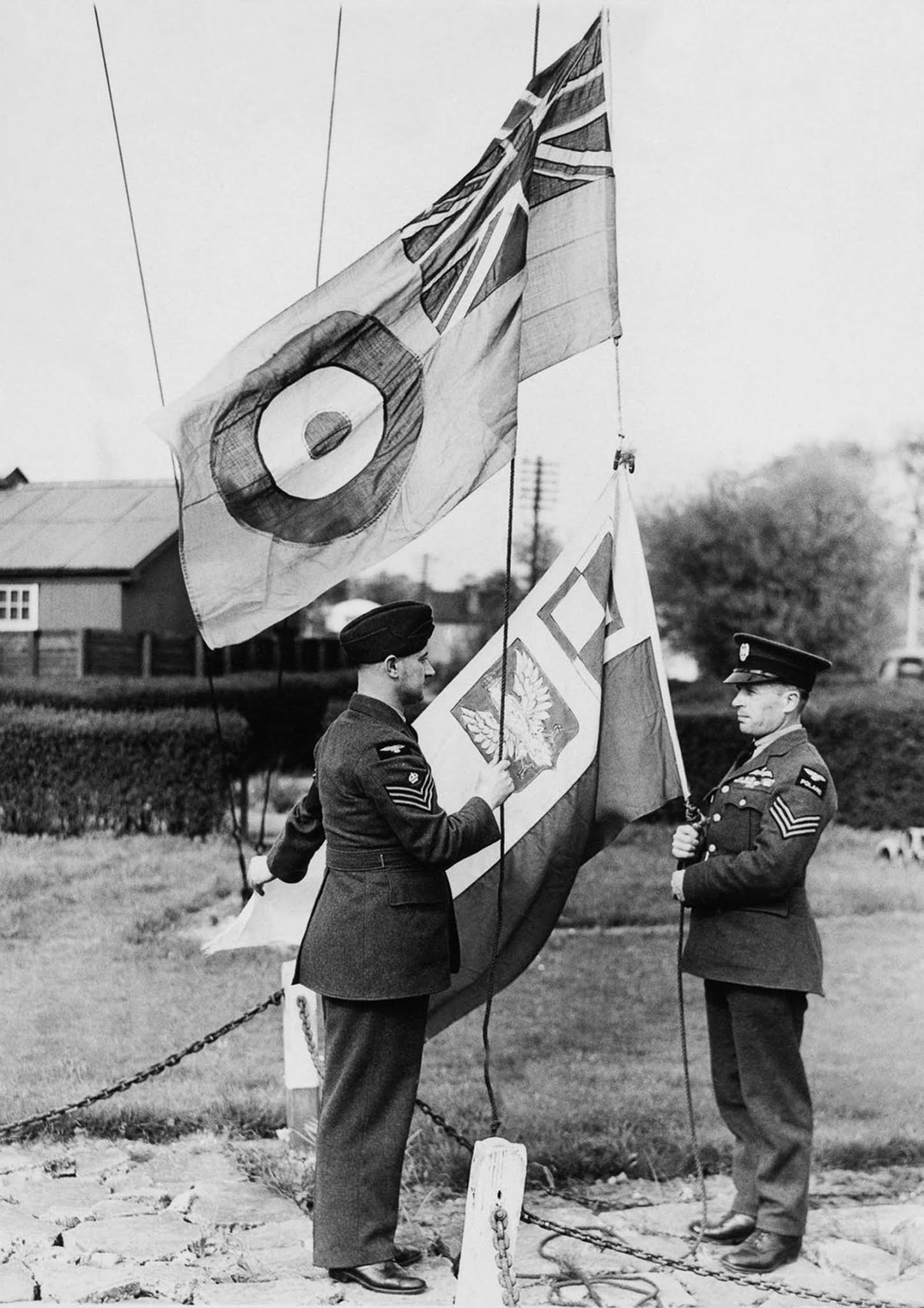 polish pilots photographs battle britain