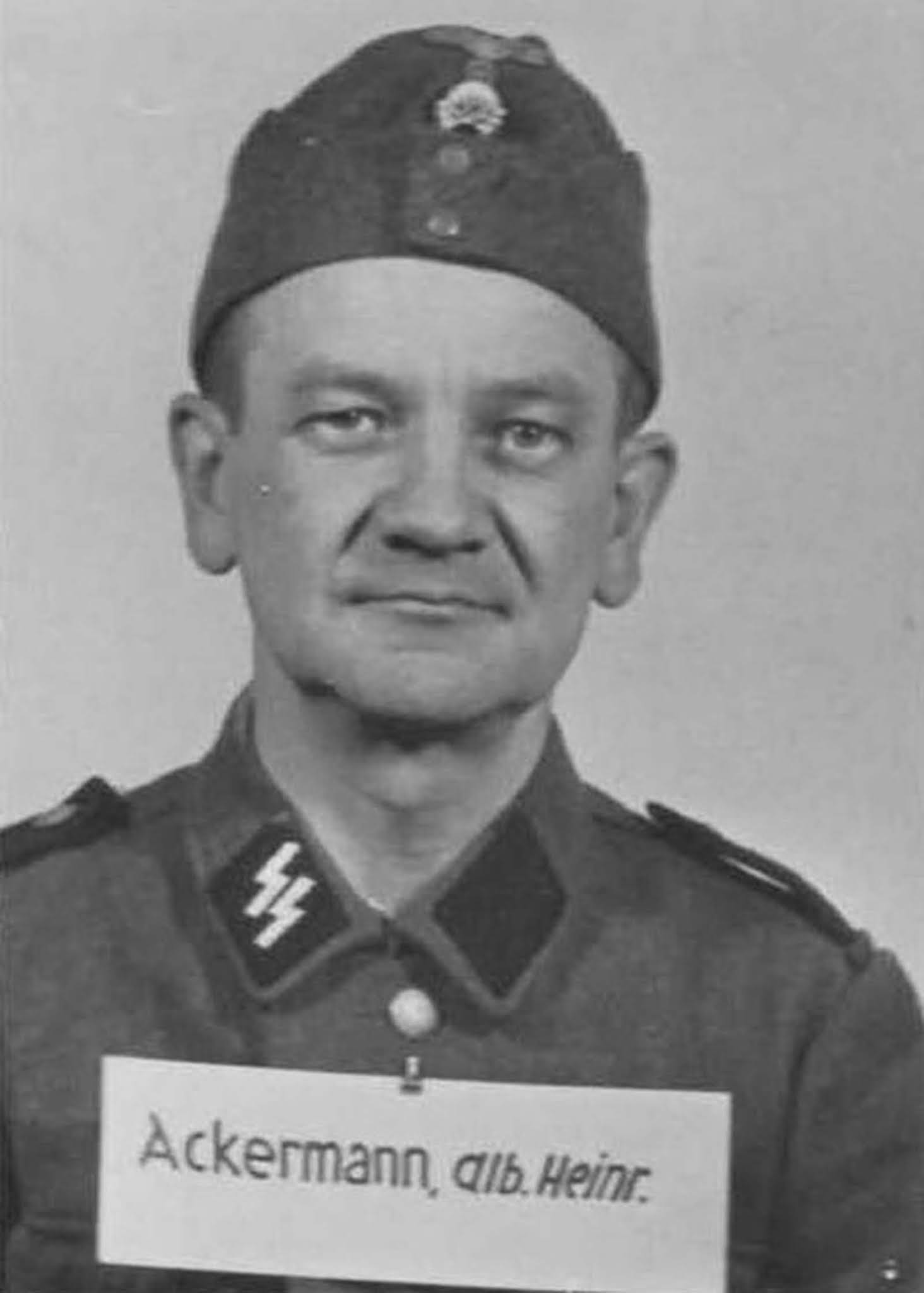 Auschwitz Guards Mugshots