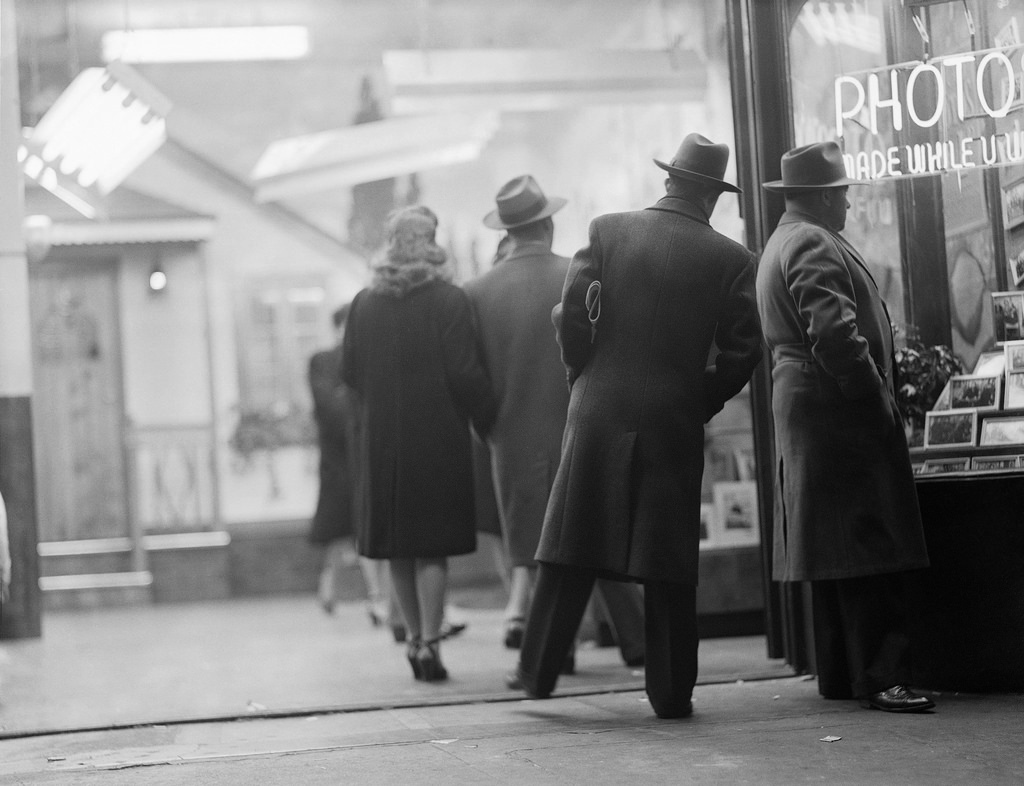 New York City photos in the 1940s