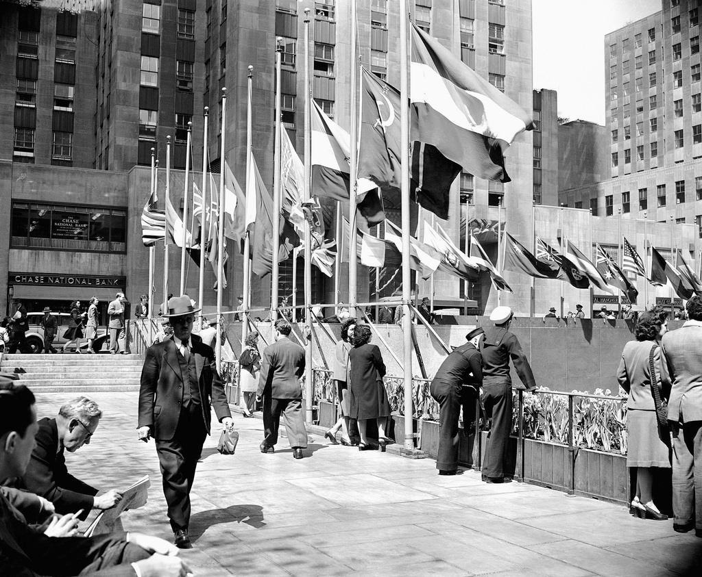New York City photos in the 1940s