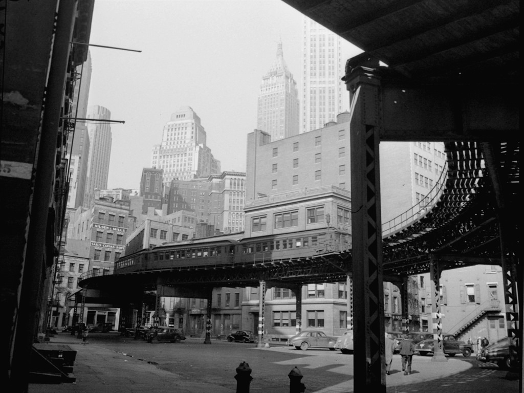 New York City photos in the 1940s