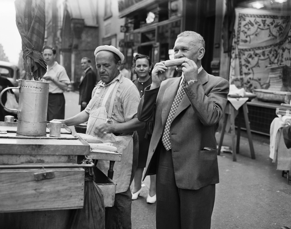 New York City photos in the 1940s