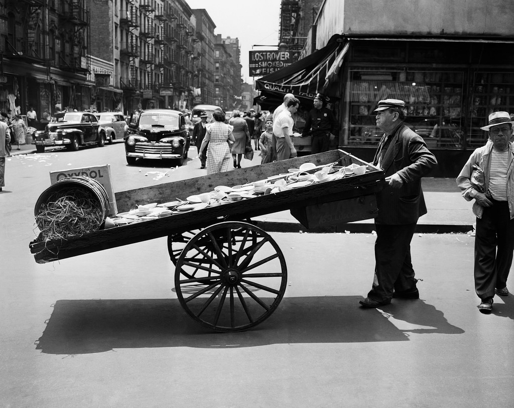 New York City photos in the 1940s