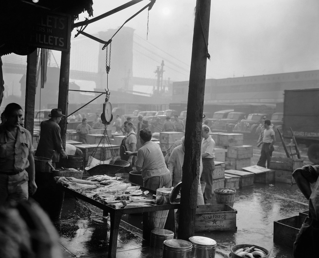 New York City photos in the 1940s