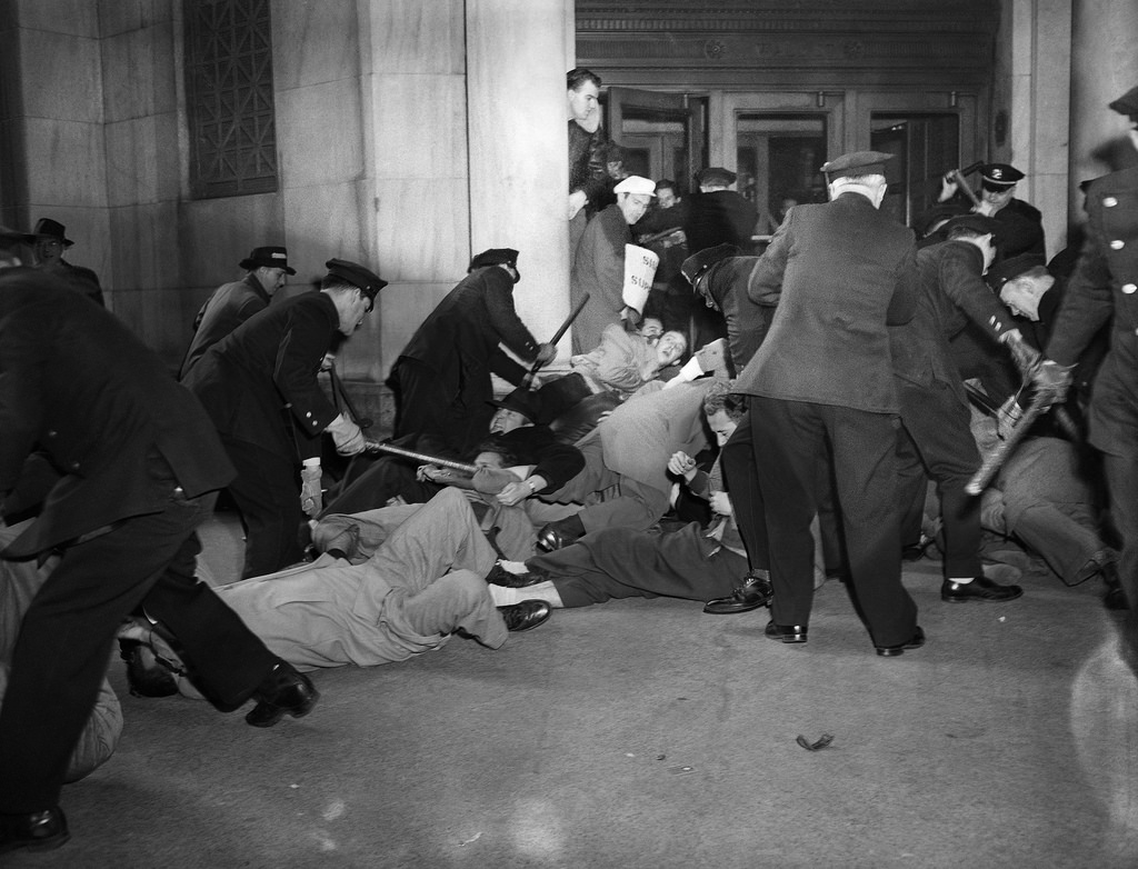 New York City photos in the 1940s