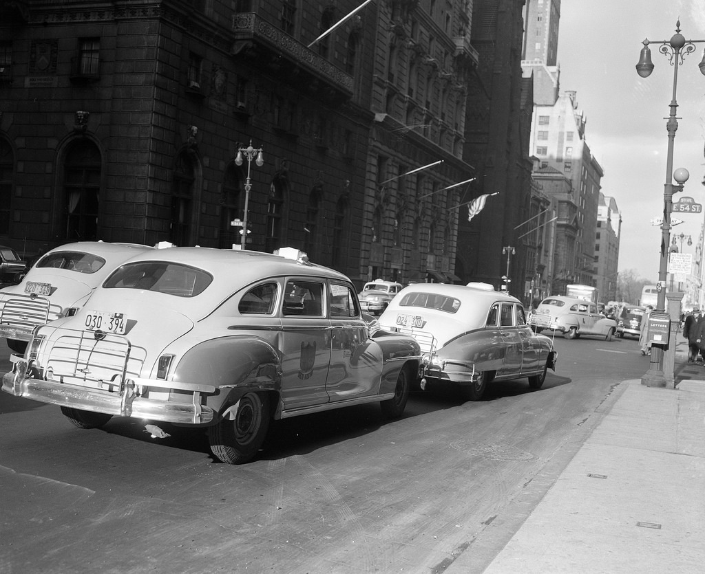 New York City photos in the 1940s