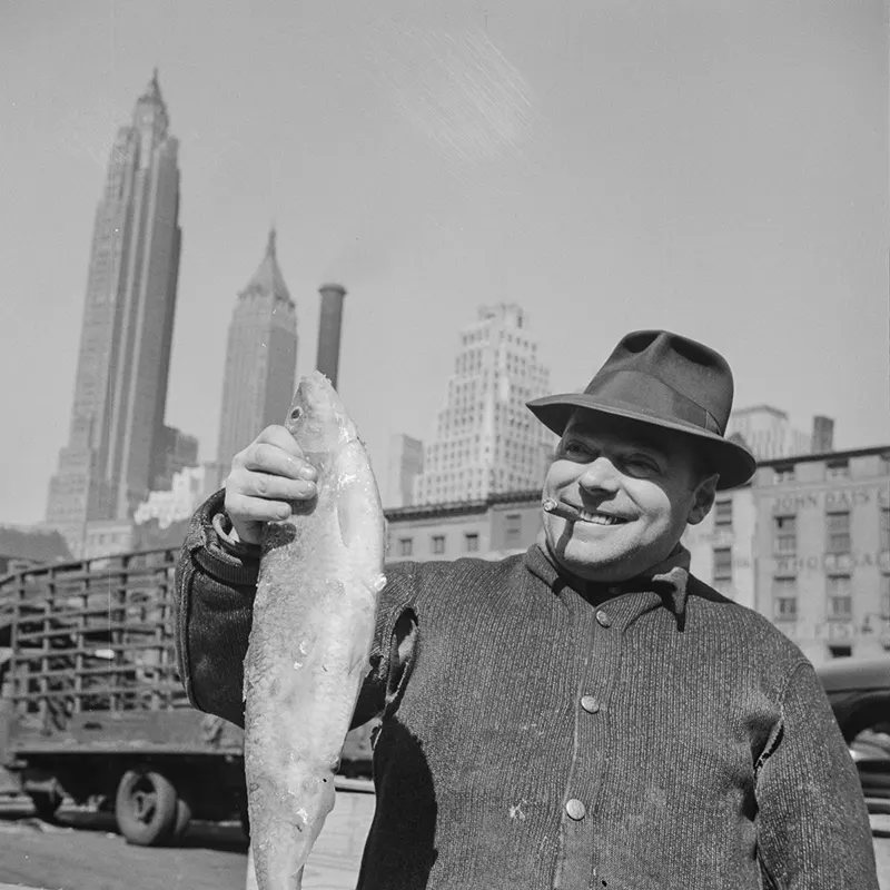 vintage fulton fish market manhattan