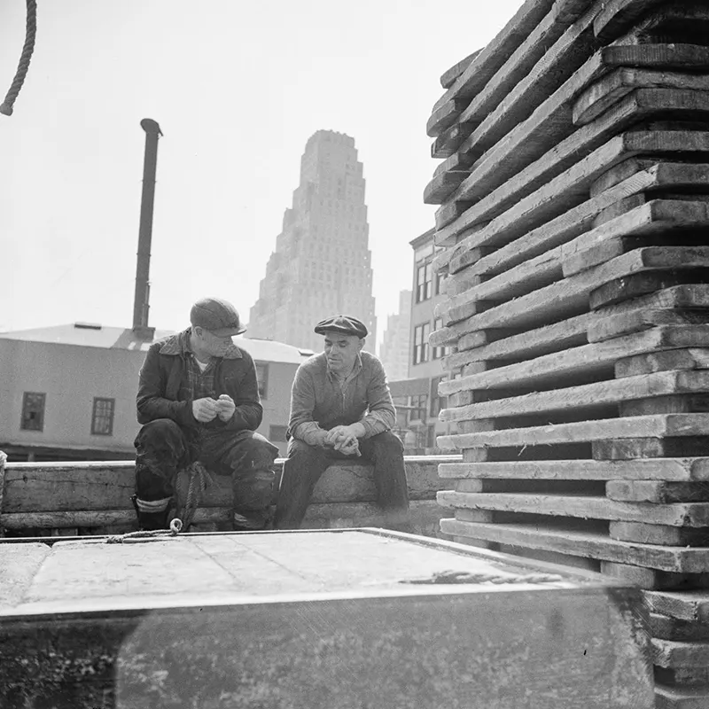 vintage fulton fish market manhattan