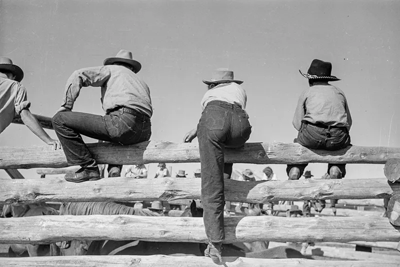 cowboy roundup montana photos