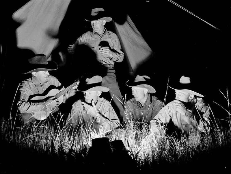 cowboy roundup montana photos