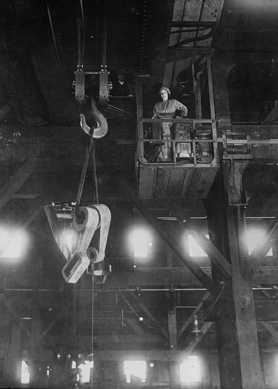 A crane driver.
