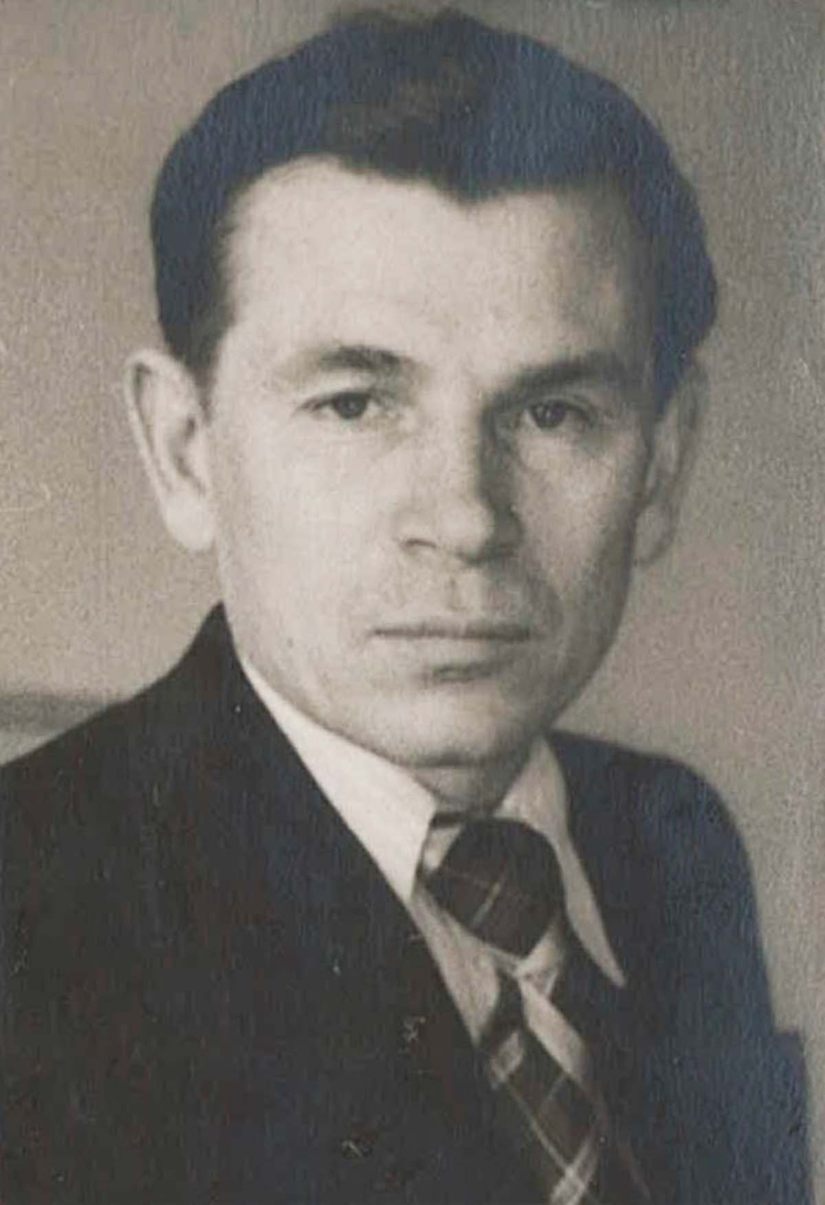 Evgeny Stepanovich Kobytev in 1960s.