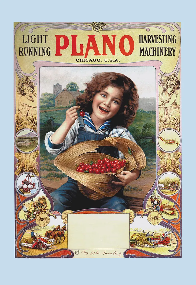 vintage farming supply ads