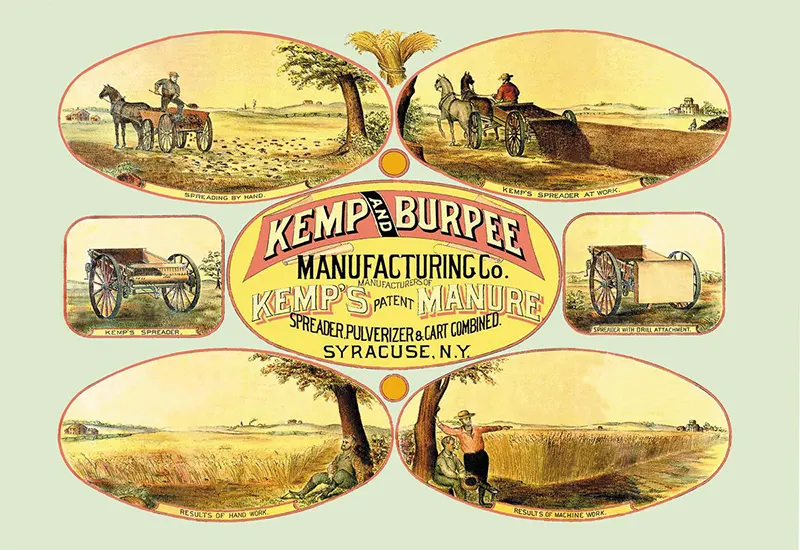 vintage farming supply ads