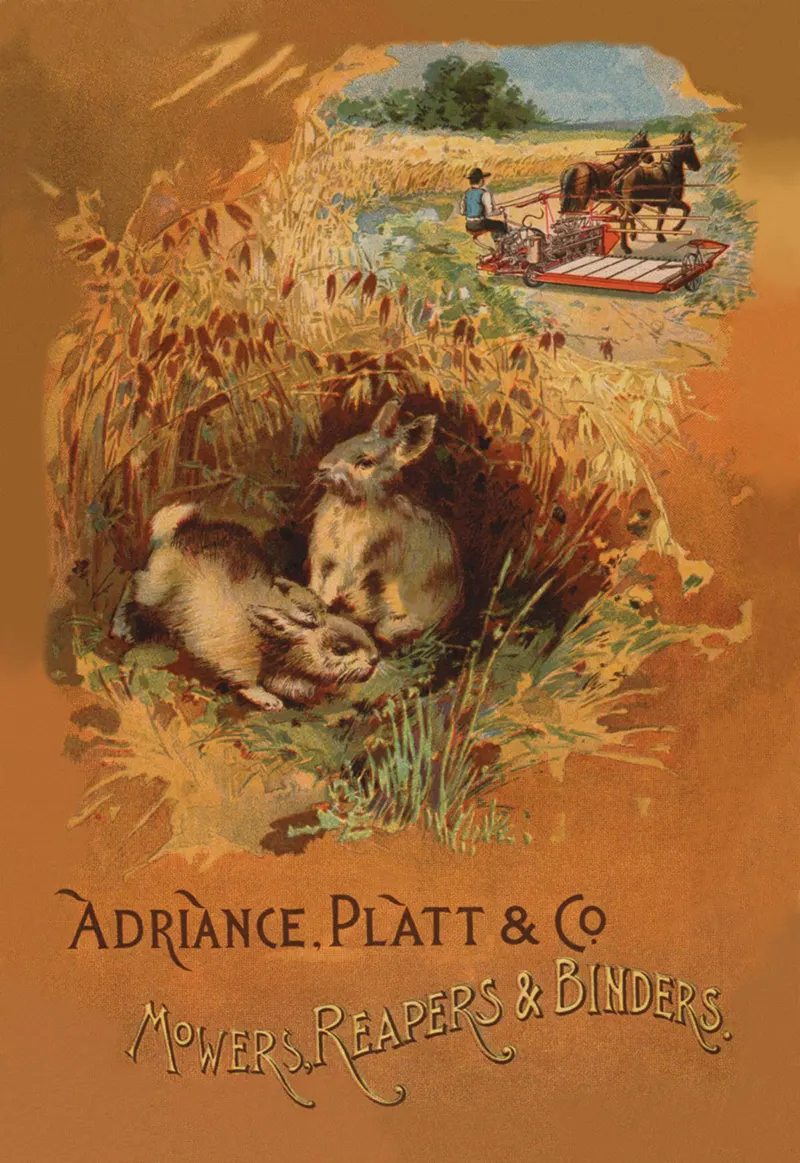 vintage farming supply ads