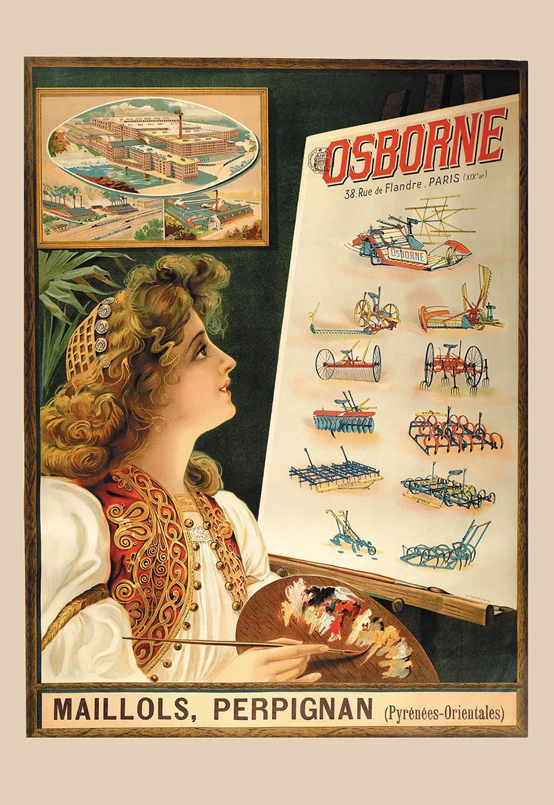 vintage farming supply ads