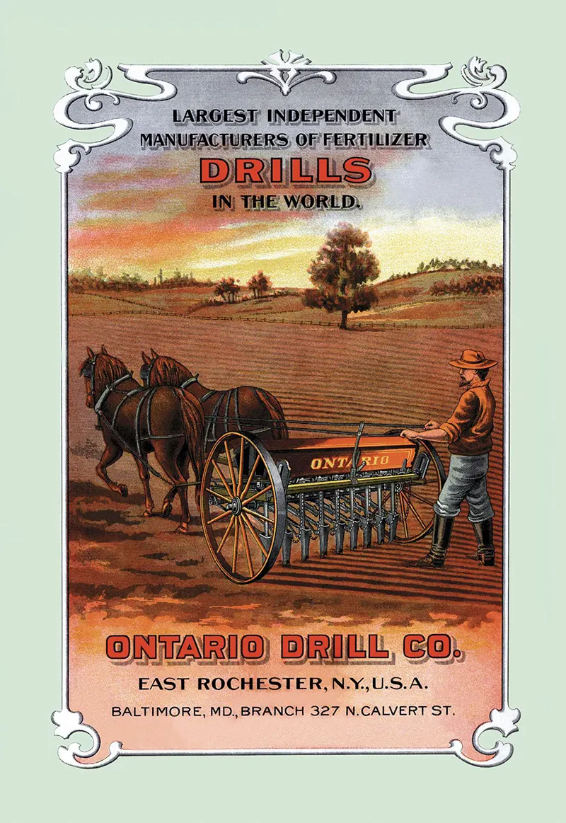 vintage farming supply ads