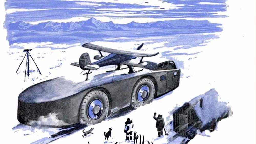 antarctic snow cruiser photos